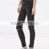 Beautiful Skinny and Ripped Denim Jeans for Ladies - Free Shipping Worldwide thumbnail-2