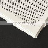 Sound-absorption Acoustic 600x600 Modern Perforated Metal Frame Suspended False Ceiling White Color thumbnail-2
