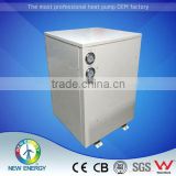 Domestic monobloc R410a opened loop DC inverter ground source heat pump guangzhou factory