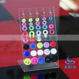 Acrylic Ear Gauges Plugs,2013 New Body Piercing Jewelry