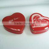 Exquisite , Heart Shape Tin Box
