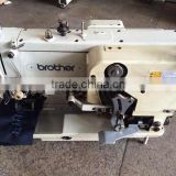 Ready to use Brother 814 white color Used Button Hole brother and juki sewing machine