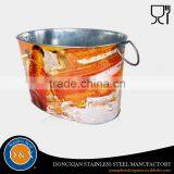 High Quality Double Wall Metal Beer Bucket thumbnail-5