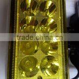 5 Inch Auto 15 LED Spot Light 24v Water-proof Fog Light Yellow