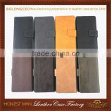 Business compatible brand phone case with belt and in hand leather waist pouch for iphone 5 6 6 plus