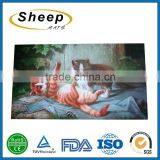New Arrival Cat Cartoon Flooring Rubber Mat