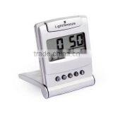 2014 New Design Promotional LCD Small Travel Digital Clock thumbnail-1