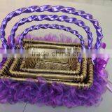 Art and Craft Willow Basket Wicker Basket Gift Basket thumbnail-6