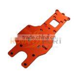 1/5 scale RC car rear chassis plate