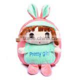 2016 Popular Promotional Plush Cartoon Doll Children's School Backpack thumbnail-3