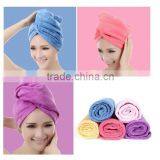 Women Microfiber Hair Towel Hair Turban thumbnail-1