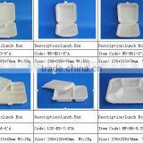 Corn Starch Biodegradable Plastic Disposable Food Container Box thumbnail-2