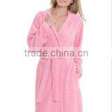 100% Cotton Velour Bathrobe Fashion Lady Shower Robe SPF Fashion Night Dress China Supplier Wholesale Pajama thumbnail-3