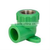 Recycable DIN Green PPR Pipe Fitting for waters brass ppr pipr fitting