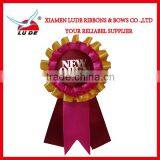 2015 Custom High Quality Graduation Rosette Ribbon Award thumbnail-3