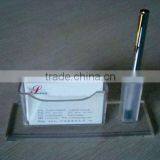 Customized Acrylic Pen and Business Card Holder Display