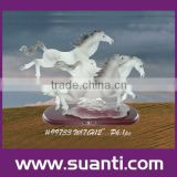 Horse polyresin statue