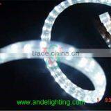 LED Rainbow Rope Light Flat Three Wire Rope Lighting for Outdoor Decoration thumbnail-1