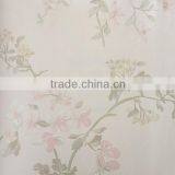 Non Woven Hot Sale Flower Garden Artificial Wallpaper thumbnail-2