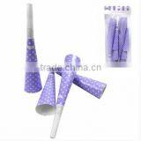 NEW Kids Party Favors Noise Maker Party Accessories Yellow Polka Dot Party Horns thumbnail-3
