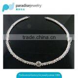 2016 Rhinestone Chokers Hot Sale Women Costume Necklace Fashion Crystal Collar Necklace thumbnail-1
