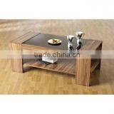 1.5 cm Rectangle MDF Coffee Table With Glass Top