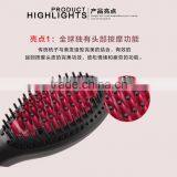 Pro Automatic LCD Display Temperature Control Paddle Brush Hair Straightener thumbnail-3