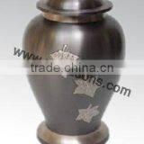 Unique Brass Metal Solid Urns Cremation Urns | Decorative Urns | Funeral Urns thumbnail-5
