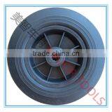 10x2 Solid Rubber Wheel With Plastic Rim thumbnail-1