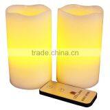 Personalized Handmade Color Painted Decorative Flameless Candles thumbnail-1