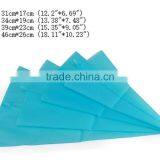 4 Sizes Silicone Pastry Bag Set, Reusable Icing Piping Bag Baking Cookie Cake Decorating Bag thumbnail-6