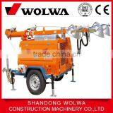 Diesel Engine Hand Operated Telescopic Light Tower From China for Sale thumbnail-1