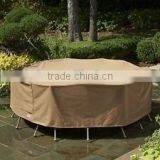 Fancy Round Table Cover, UV Treated Patio Cover, Waterproof Garden Table Cover thumbnail-2