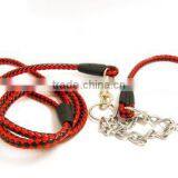 Dog Leash and Collar w/ Chain thumbnail-1