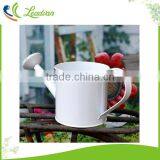 Best Sell Oval Design Decorative Color Painted Flower Metal Watering Cans for Sale thumbnail-4