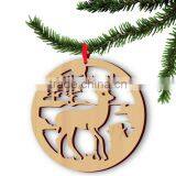 Factory Supplier Selling OEM Home Decorating Hanging Wooden Christmas Sign Art&crafts for Kids Gift thumbnail-2