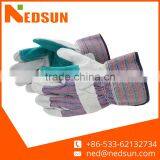High Quality Protection Split Leather Reinforce Safety Gloves thumbnail-1