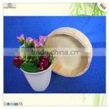 Professional Factory Round Delicate Original Color Pine Wooden Tray thumbnail-6