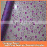 Purple Sparkle Nylon Organza Table Cloth