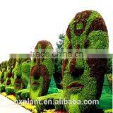 Small Sculpture Aritificial Green Sculpture Plastic Fake Plant Artificial Sculpture Artificial Statue thumbnail-5