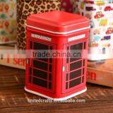 Metal Small Trinket Tin Jewelry Earrings Iron Tea Coin Storage Square Box Cases thumbnail-6