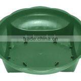 Florist Square Round Bowl Green thumbnail-1