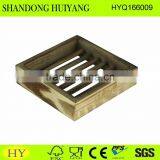 2016 New Custom Flame Burned Wood Tray thumbnail-1