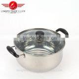 zhejiang china insulation handle cheap best quality wholesale stainless steel american high cookware soup pot