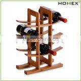 Bamboo Wine Holder/ Wine Storage Rack /wine Rack Cabinet Homex-BSCI thumbnail-1