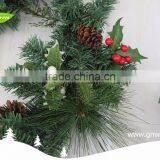 GNW CHGR-1607025 High Quality Cheap Green Christmas Wooden Garland for Door Decoration thumbnail-2