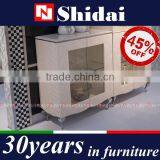 Neo Classic Wine Storage Living Room Cabinet With Glass Door LV-J802 thumbnail-1