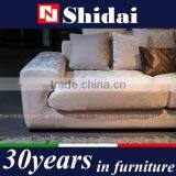 SHIDAI - Modern Beige Microfiber Living Room Sofa Couch Sectional Set Furniture G180 thumbnail-4