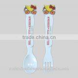 Melamine Owl Spoon and Fork thumbnail-1
