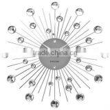 Sunburst Crystal Wall Clock thumbnail-1
